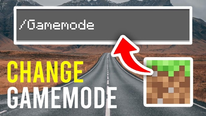 How do you change the gamemode in minecraft bedrock