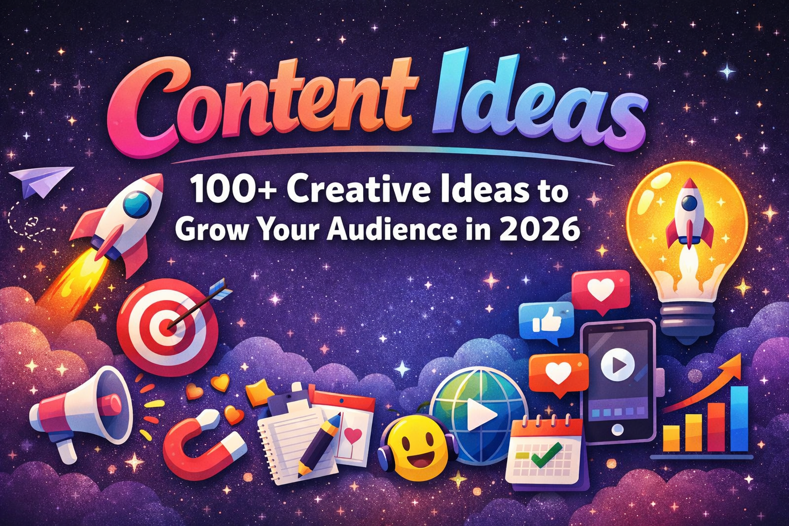 brainstorming content ideas for blog and social media strategy