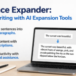 expanding short sentence into detailed paragraph using tool