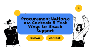 ProcurementNation.com Contact: 5 Fast Ways to Reach Support