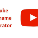 generating creative YouTube channel name using tool