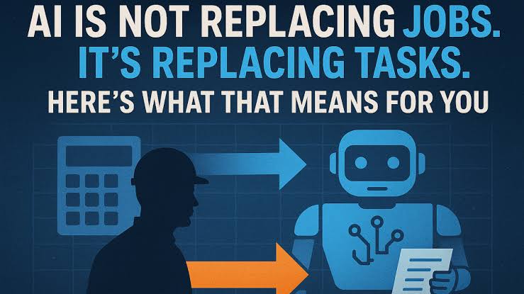 AI Is Replacing Repetitive Tasks, Not Entire Careers